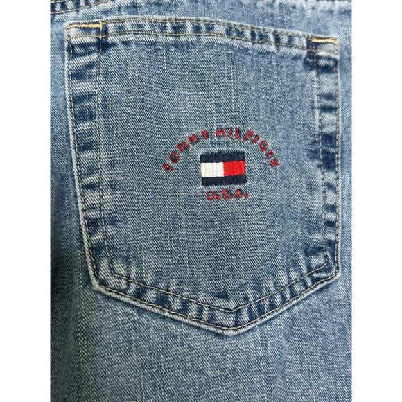 Tommy Hilfiger blue boot cut vintage jeans size 14 - Picture 6 of 11